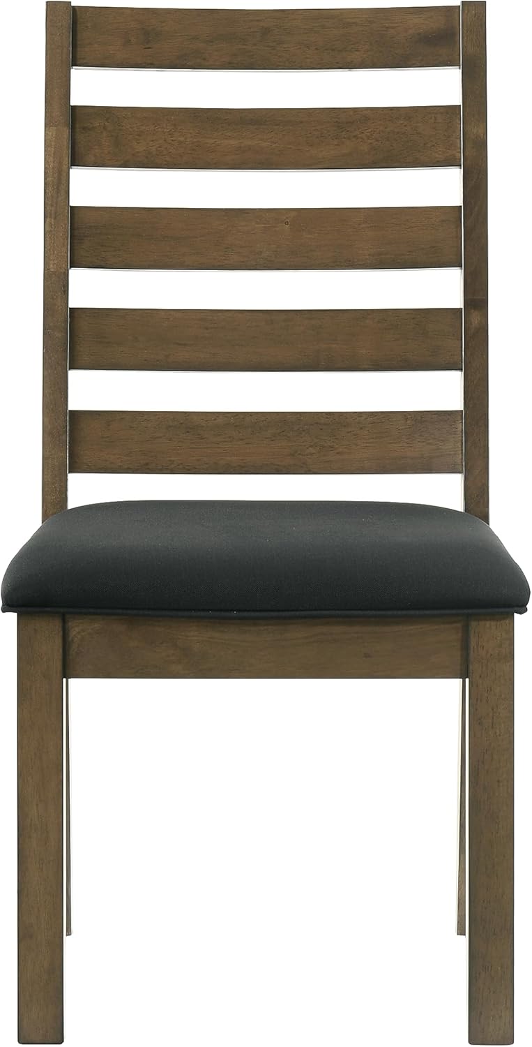 Dining Chairs Set of 6, Dining Room Chairs with Solid Wood Legs, Kitchen Chairs with Cushion (Style2, Set of 6)
