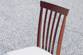 Dining Chairs Set of 2, Wooden Legs Dining Chair, Padded Upholstered Microfiber Seat Kitchen Chair Wooden Chairs (Set of 2) (Wooden Brown)