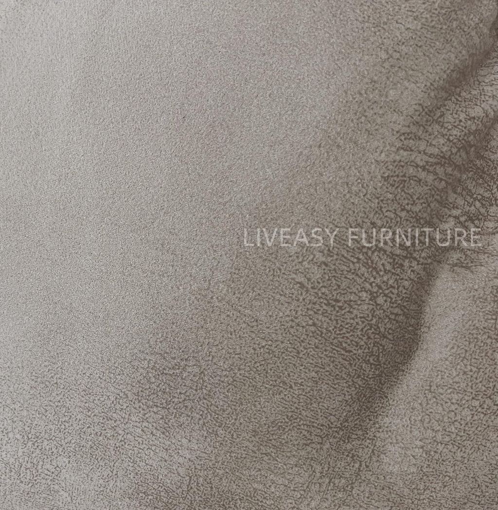 Living Room Furniture, Microfiber Reclining Sofa for Living Room, Guest Room in Taupe Grey
